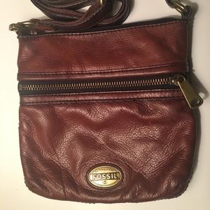 FOSSIL Explorer Mini Crossbody - Russet Brown